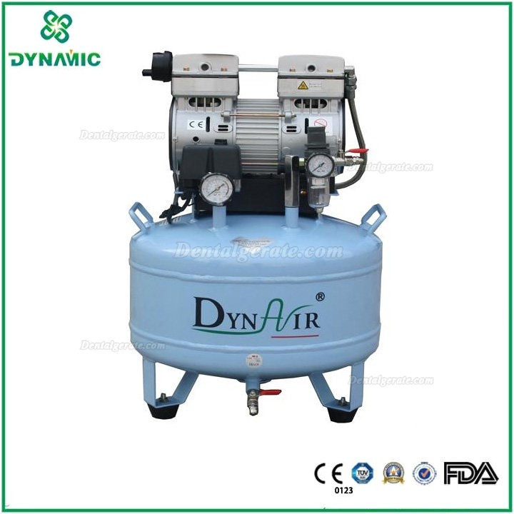 Dynamic DA7001CS Dental &ouml;lfreien leiselauf kompressor 30 liter mit schrank